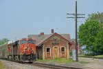 CN train 116 at Holly
